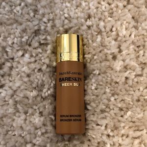 bareMinerals BARESKIN sheer sun serum bronzer!